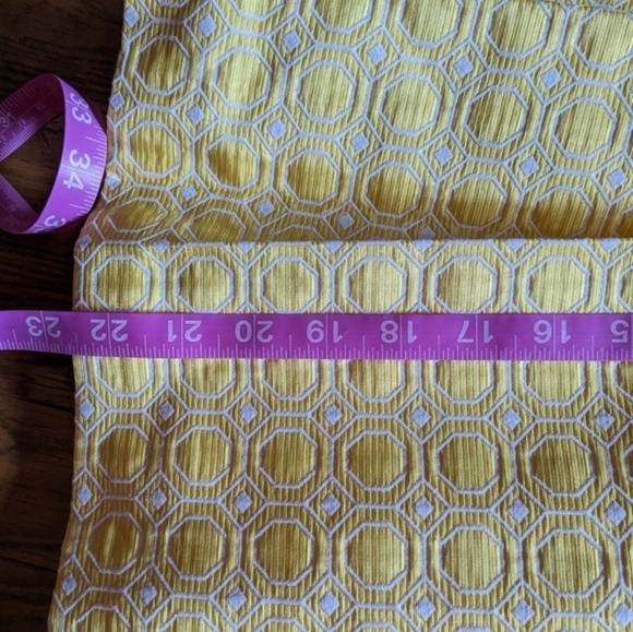 Tommy Hilfiger Size 10 Yellow & White Dress with *POCKETS* - Picture 14 of 14